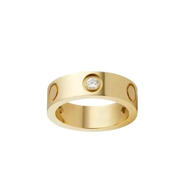 2023 Ring Men's Jewelry Gift Fashion Accessories Ribbon Box
