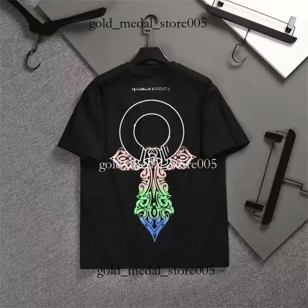 Herren T-shirt Designer Männer Frauen Chrome Thirts Herz Ch Buchstaben Drucken Kurzarm Casual Sommer Chromees Herzen Mann T-shirt Frau Clothingudo 859