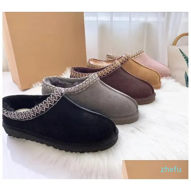 Snowshoes Women Tazz Tasman Slippers Boots Ankle Mini Casual Warm With Card Dustbag Transshipment New Style Drop Delive