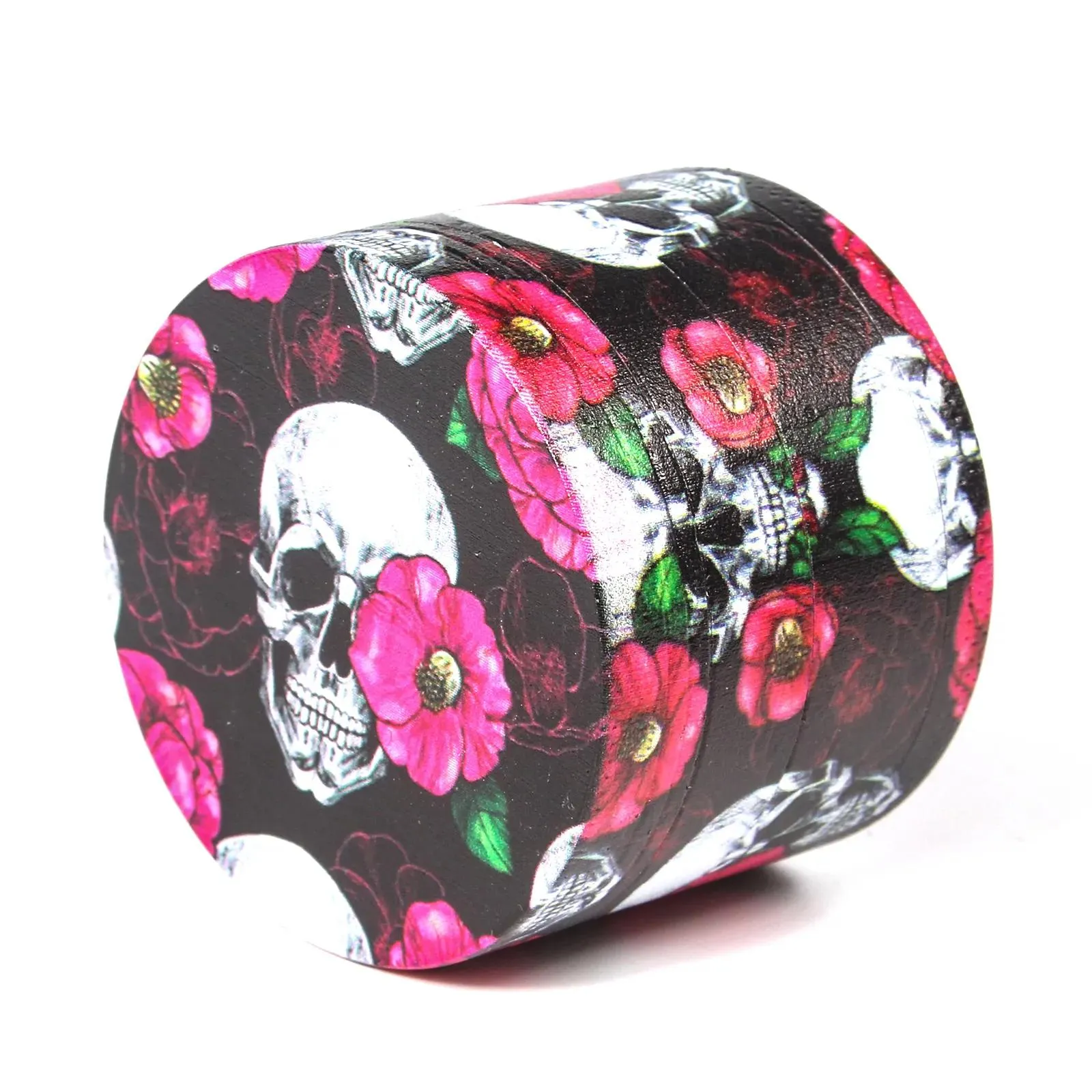 Skulls Patterns Smoking Herb Grinder Drop 50mm Colorful 4 Parts Layers Zinc Alloy Tobacco Smasher Crush