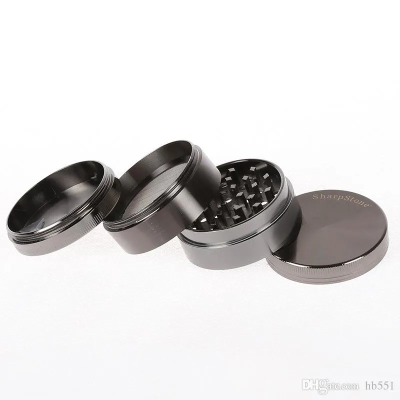 Sharpstone Smoking Herb 4 Part Zinc Alloy 40mm/50mm/55mm/63mm Spice Cracker Tobacco Metal Grinder for Accessories