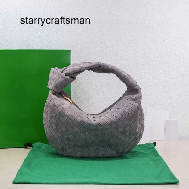 DHgate.com:Suede Leather Handwoven Jodie Knot Bag with Large