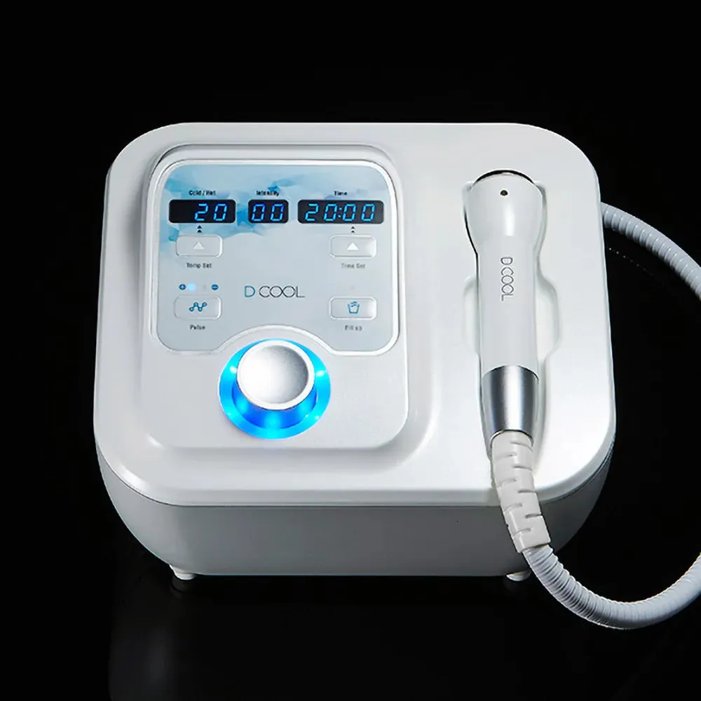 Masseur de visage Dcool Portable Cool EMS pour le resserrement de la peau Anti poches électroporation Machine dispositif de beauté 231205