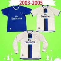 Shirts Retro 2003 2004 2005 Soccer Jersey Classic Vintage 03 04 05 Football Shirt Gudjohnsen Cole Robben Zola Hasselbaink Geremi Lampard Dro