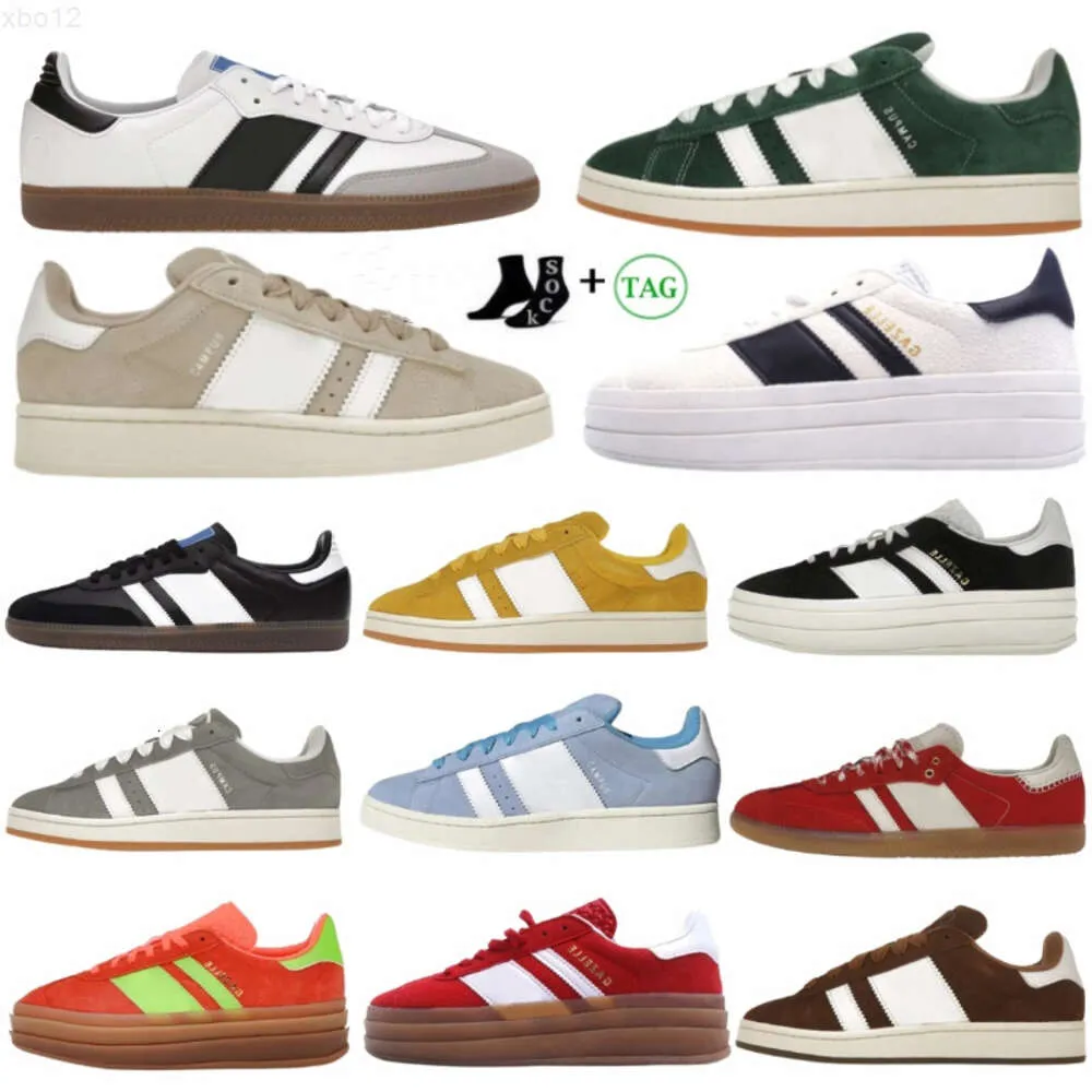 Top Designer Shoes Gazelle Running Shoes Sneakers Grol Pink Glow Pulse Mint Pink Core Black White Solar Pop