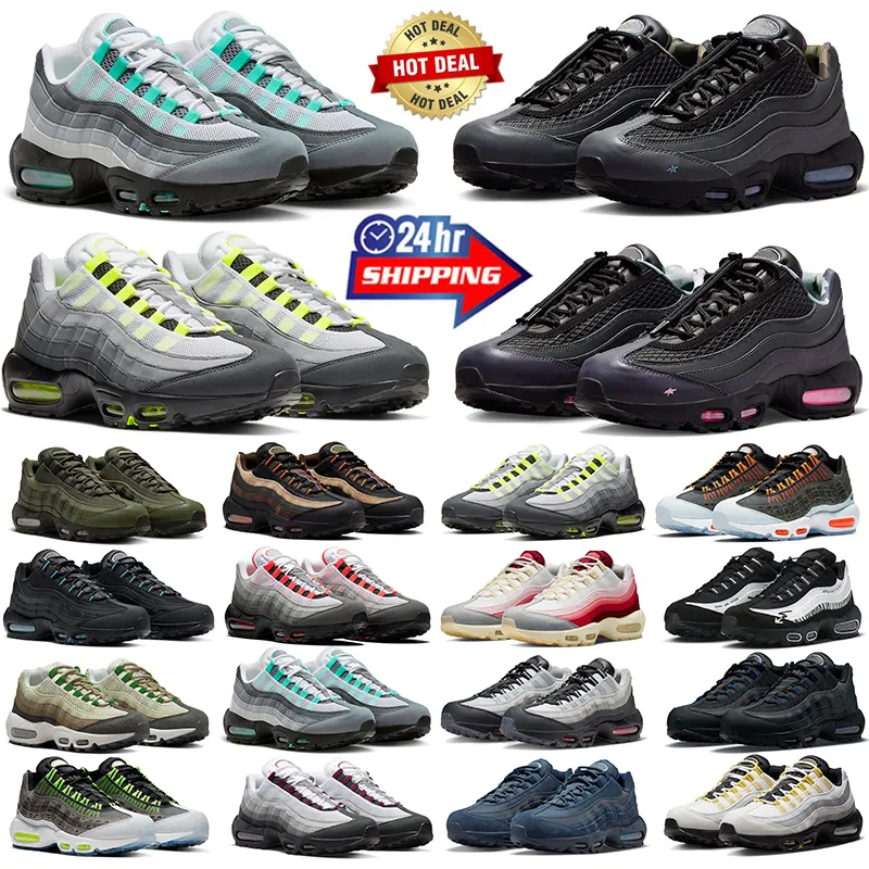 OG 95 95s Chaussures de course pour hommes Faisceau rose Aegean Storm Triple Blanc Ultra Noir Greedy 3.0 Mac Dhgates Baskets pour hommes Hyper Turquoise Neon Crtz Sketchers Baskets de betterave