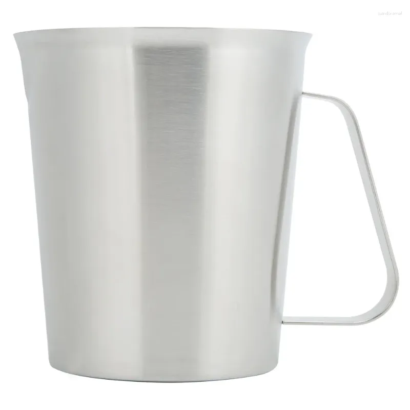 Mélangeur réutilisable, tasse pratique, écologique, cuisson délicate, mesure en acier inoxydable, 1500ml, maison pour verser la cuisson