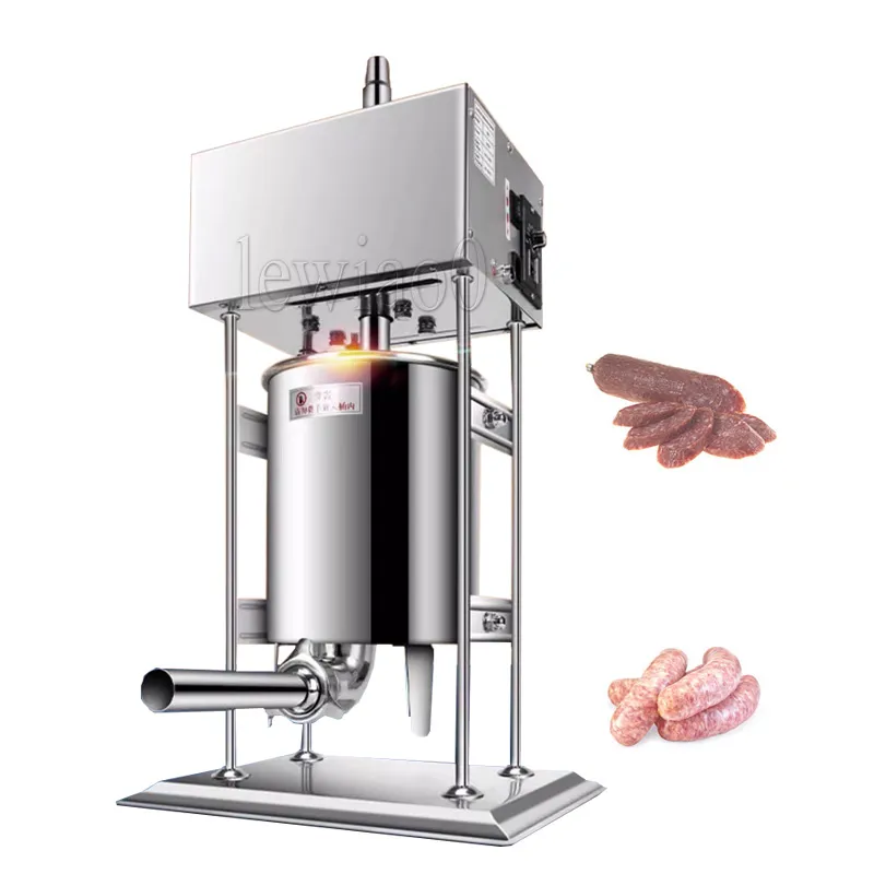 Sausage Stuffer Hot Dog Making Filling Enema Machine Commercial 10l Automatic Electric Stainless Steel Sausage Filling