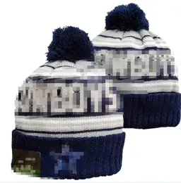 2023 Dallas Beanie DAL Baseball North American Team Side Patch Winter Wool Sport Knit Hat Skull Caps Beanies A13