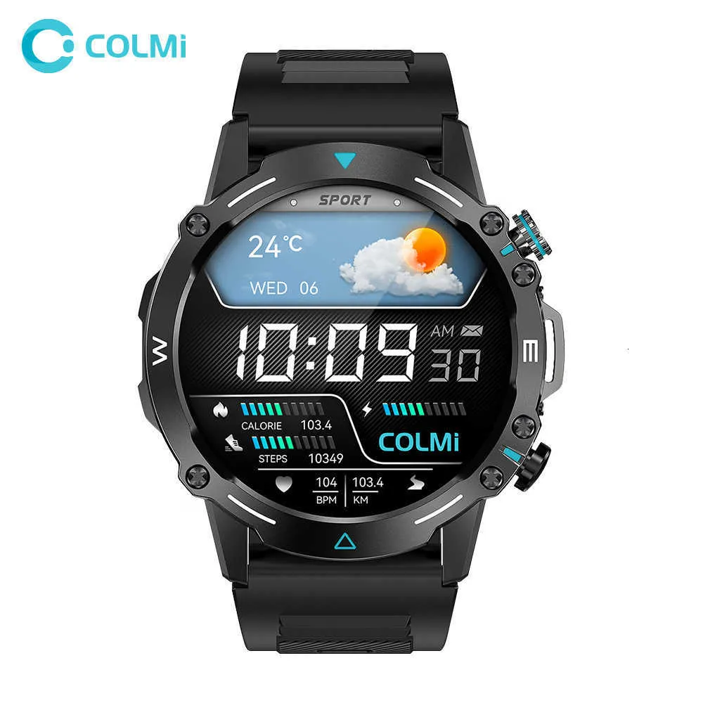 Designer Watch Watches Colmi M42 Smart Watch Military Grade Sports Outdoor IP68 Waterproof Heart Ring Smart Watch