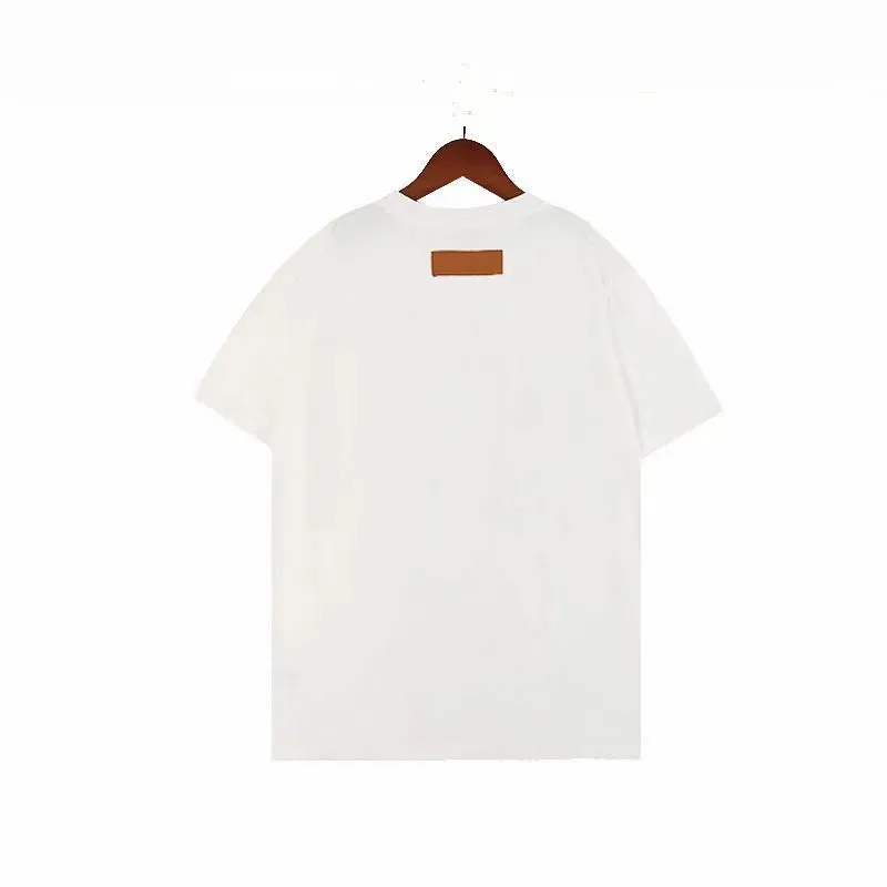 Varumärke T-shirt Män kvinnors kortärmade lyxkläder sommar avslappnad mode andas tryckt tryck av högkvalitativ kläds grossist