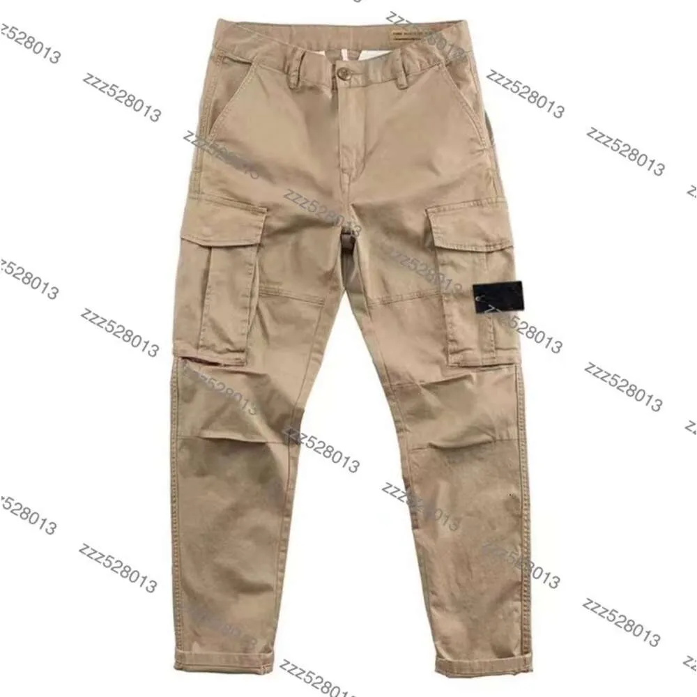 Pantalon cargo design Version pour hommes Pantalons Stones Badge High Street Salopette décontractée Pantalon Track Stones Island Pant Sweaterpants Pantalons de sport longsmbka z58a