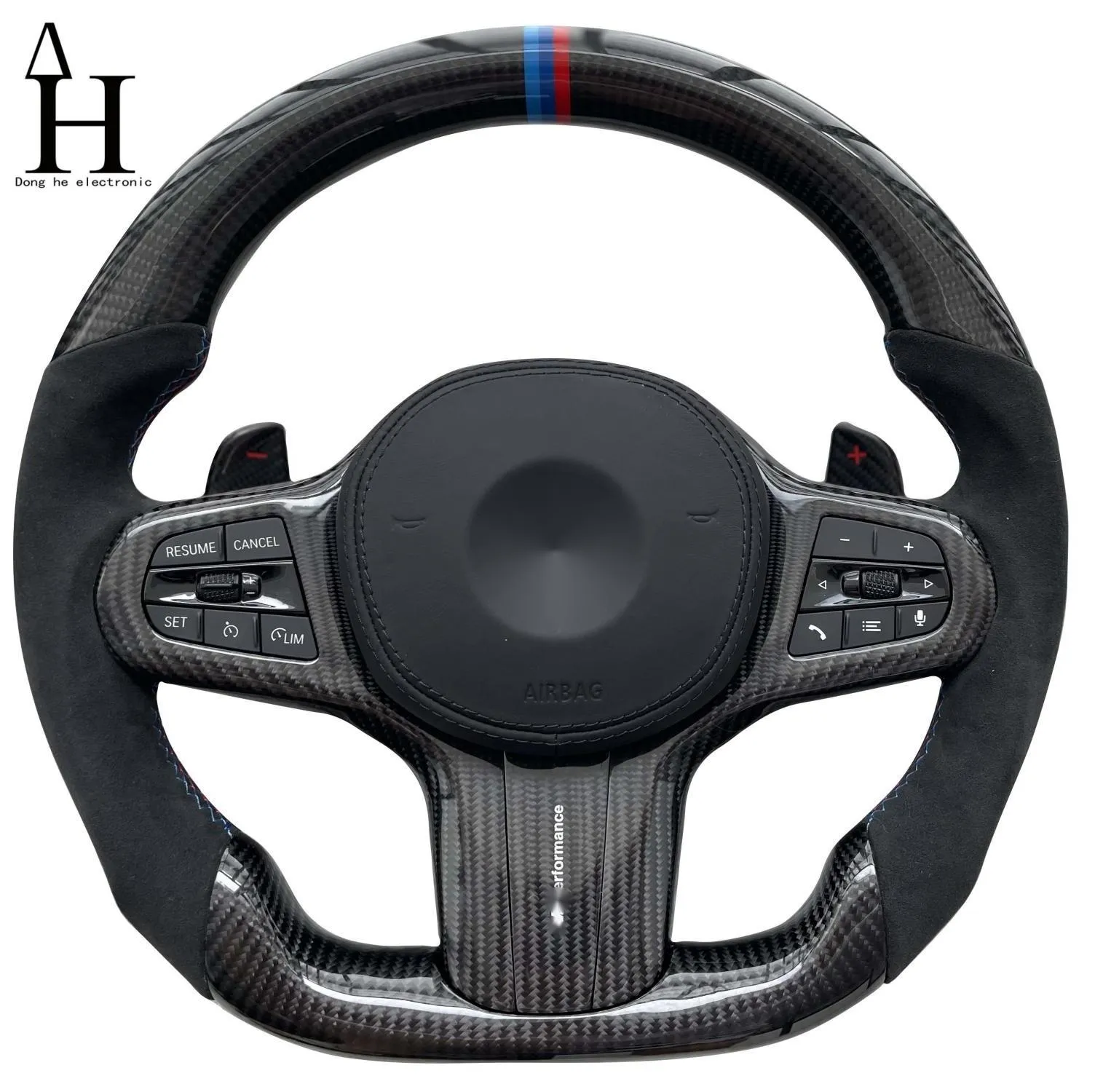 Volant M5 pour BMW F01 F02 F06 F07 F10 F11 F12 F13 F14 F15 F16 F22 F30 F31 F32 F33 F34 F80 F82 F83 F85 F86 G20 G30 G28 G30