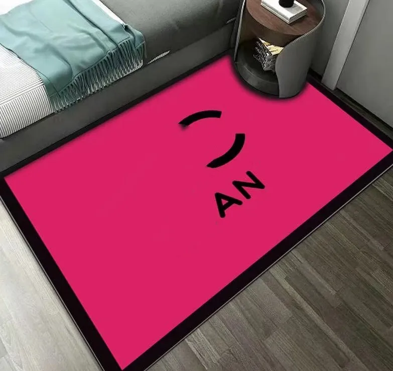 Mode Wohnzimmer Teppich Schlafzimmer Wand-zu-Wand Teppichboden Nachttisch Bodenmatte Eingang Badezimmer Trittmatte