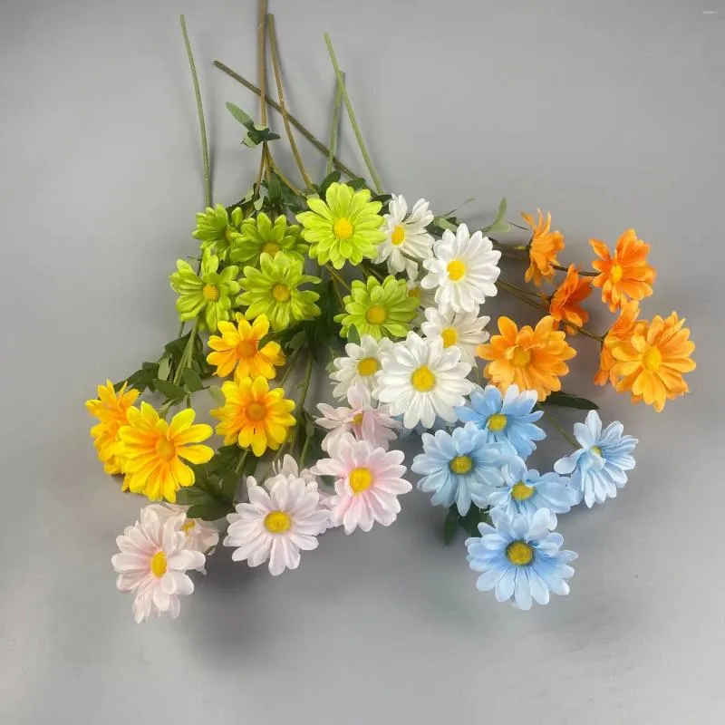 Dekorativa blommor Deokey simulerade små prästorisor bröllopshall dekoration blommor arrangemang el hem konstgjord