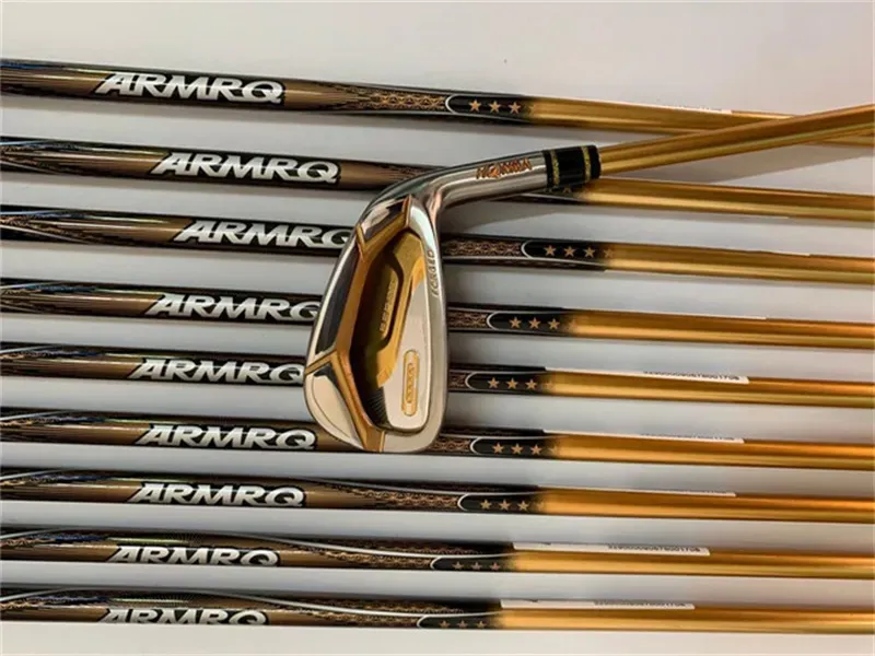 4 Star Honma IS-07 Iron Set Honma S-07 골프 클럽 4-11awsw R/S/SR Flex Armrq 흑연 샤프트 헤드 커버