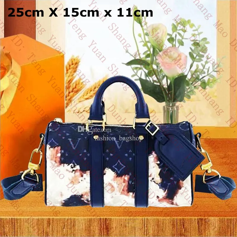 Designer-Tasche Nanos Totes 25 cm kleine Keepall-Reisetaschen Umhängetasche Kissentasche Männer Frauen Umhängetaschen Luxus-Ledermonogramme Umhängetasche Damenhandtaschen Geldbörse