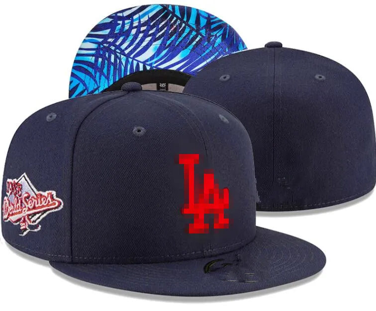 Herr baseball dodgers monterade storlek hattar la snapback hattar världsserie vit hip hop sox sport kepsar chapeau grå söm hjärta "serie" "love hustle blommor för kvinnor a7