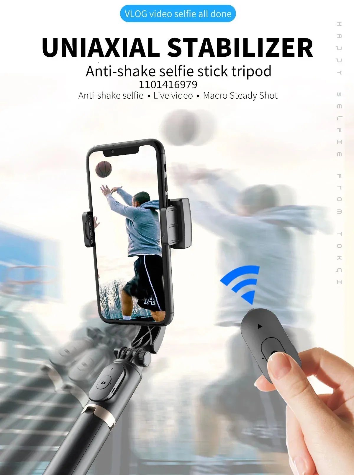 Selfie Monopodları COOL DIER 2023 Telefon Gimbal Sabitleyici Kablosuz Bluetooth Selfie Çubuğu Tripod Sabitleyici Tutucu Braketi_voghion.com