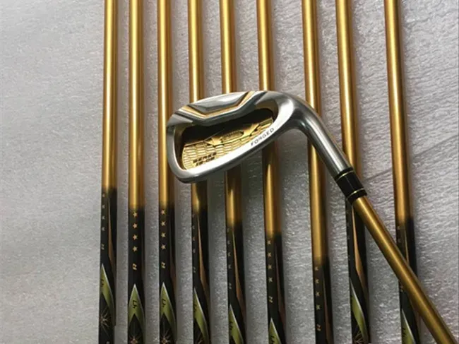 4-stjärna Honma IS-06 Iron Set Honma S-06 Golfklubbar 4-11AWSW R/S Flex Armrq X Graphite Axel With Head Cover