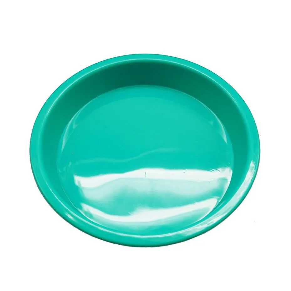 Récipient de cire de plat en Silicone antiadhésif, poêle profonde, plateau rond d'huile, porte-outil Dab de qualité alimentaire 9 pouces 1850