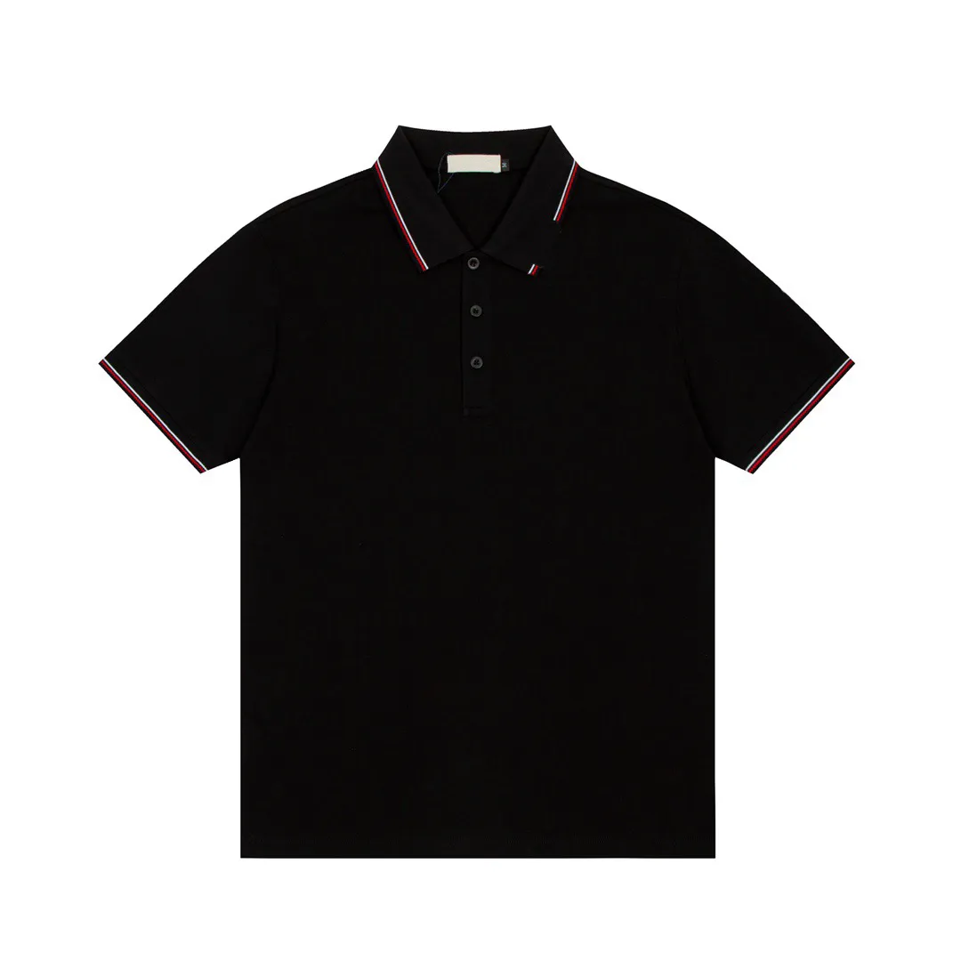 Polo en coton extensible pour hommes, T-Shirt Slim à manches courtes, dessus de chemise de Golf, taille d'été m-xxxl