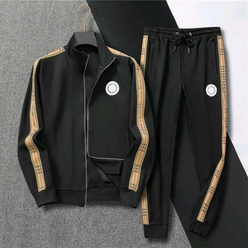 2023 Heren Trainingspakken Lange mouwen Volledige Rits Joggingpakken Nieuwe Stijl Mode Letters Borduren Designer sweatsuit Track Hoodie Jassen Joggingbroek 2-delige outfit