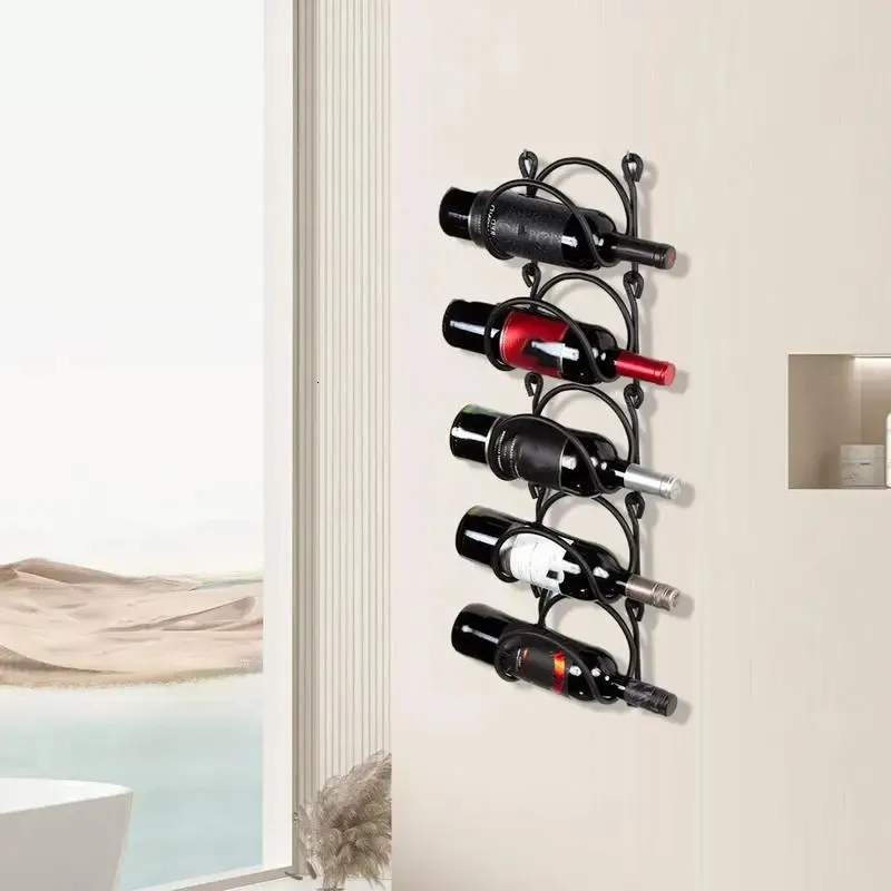 Pot Racks Wine Glass Holder Iron Bathroom Wall Hook Hanging