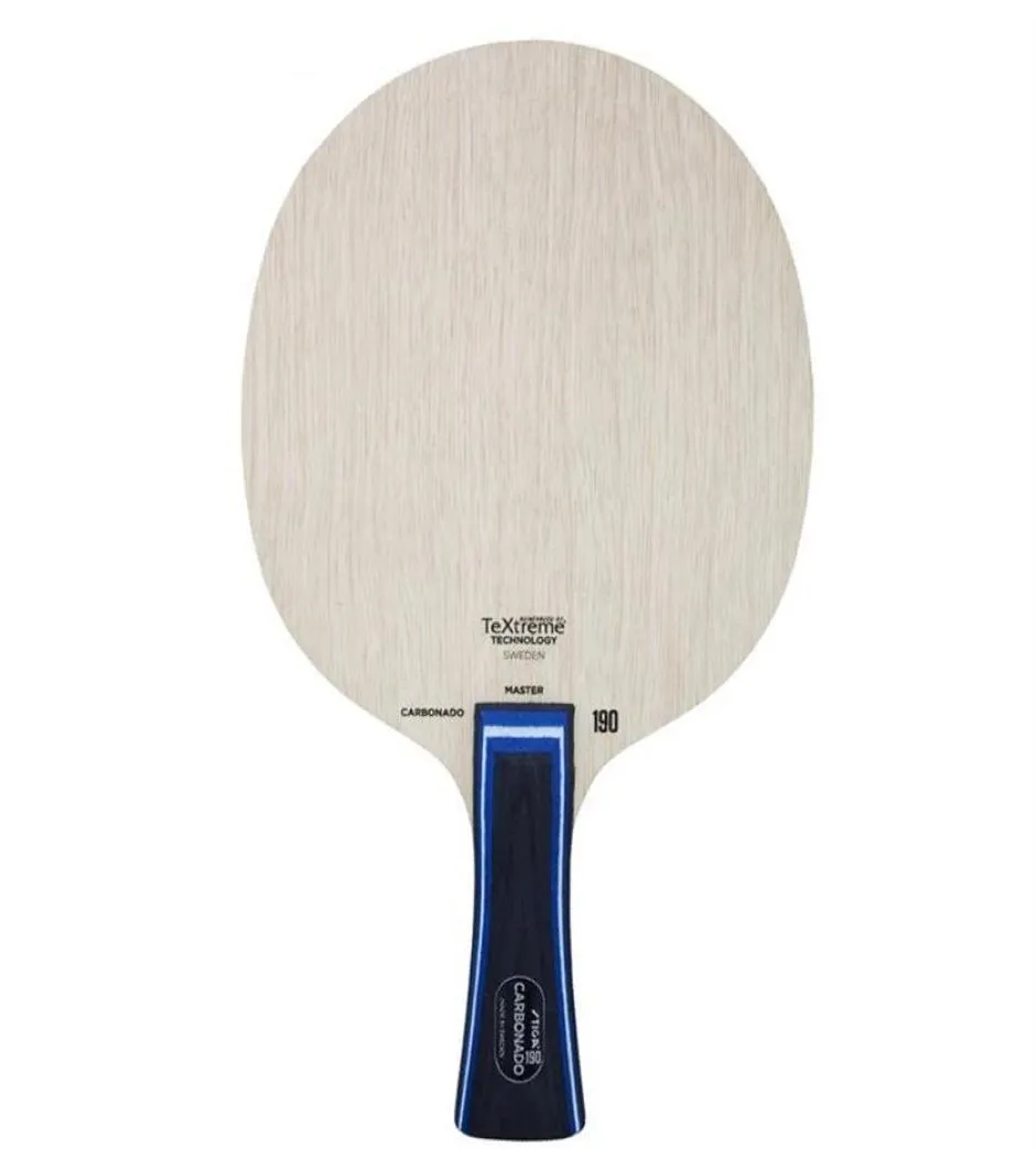 Bord Tennis Raquets Stiga Professional Textreme Carbon Bat Carbonado 145 190 för högkvalitativt masterhandtag Pong Paddle305S7912841