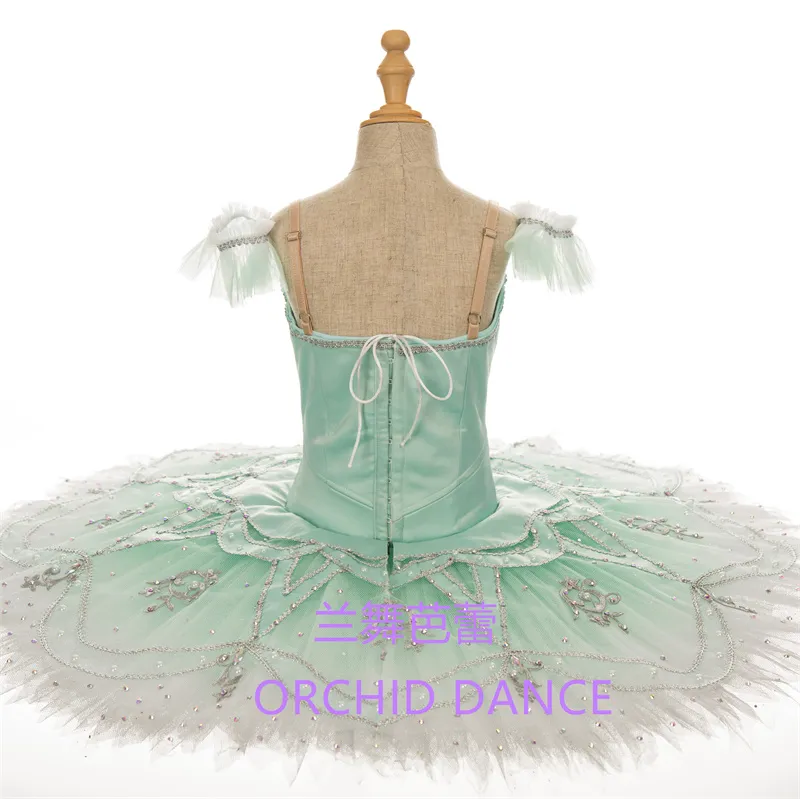 Premium Mint Green Ballet Tutu Costume - Womens Competition