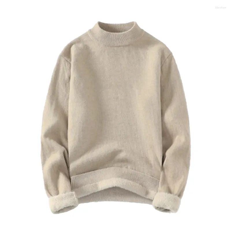 Men's Sweaters Jumper Knitwear Comfortable Easy Care Full Sleeve Knit Long Mens Slim Soft Winter Wool Casual Beach Club