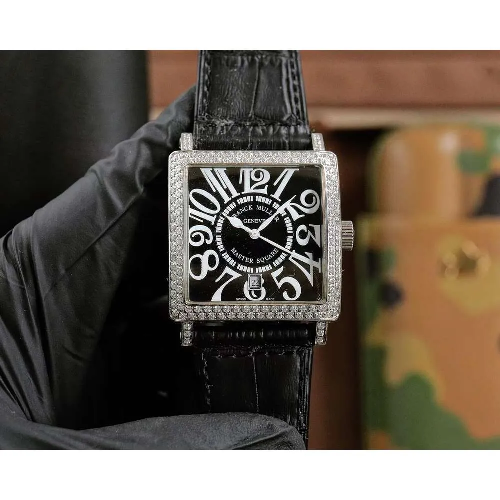 손목 시계 최고의 브랜드 Franck Muller 럭셔리 아이스 아웃 reloj for mens womens 자동 기계 디자이너 시계 Ooul 개인화 된 패션과 상자