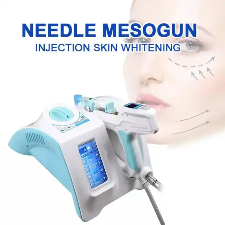 Portable mesotherapy gun 5/9 pins meso injection machine skin whitening injection face lifting skin rejuvenation beauty meso gun