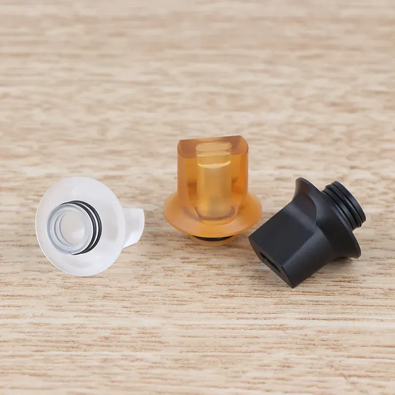 510 Flat Drip Tips wide bore Mouthpiece For Smoking Accessories with acrylic box package DHL Free