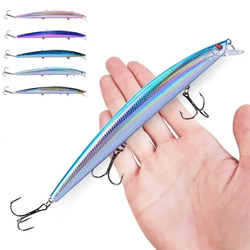  Fishing Lures Minnow Crankbait Artificial Hard Bait