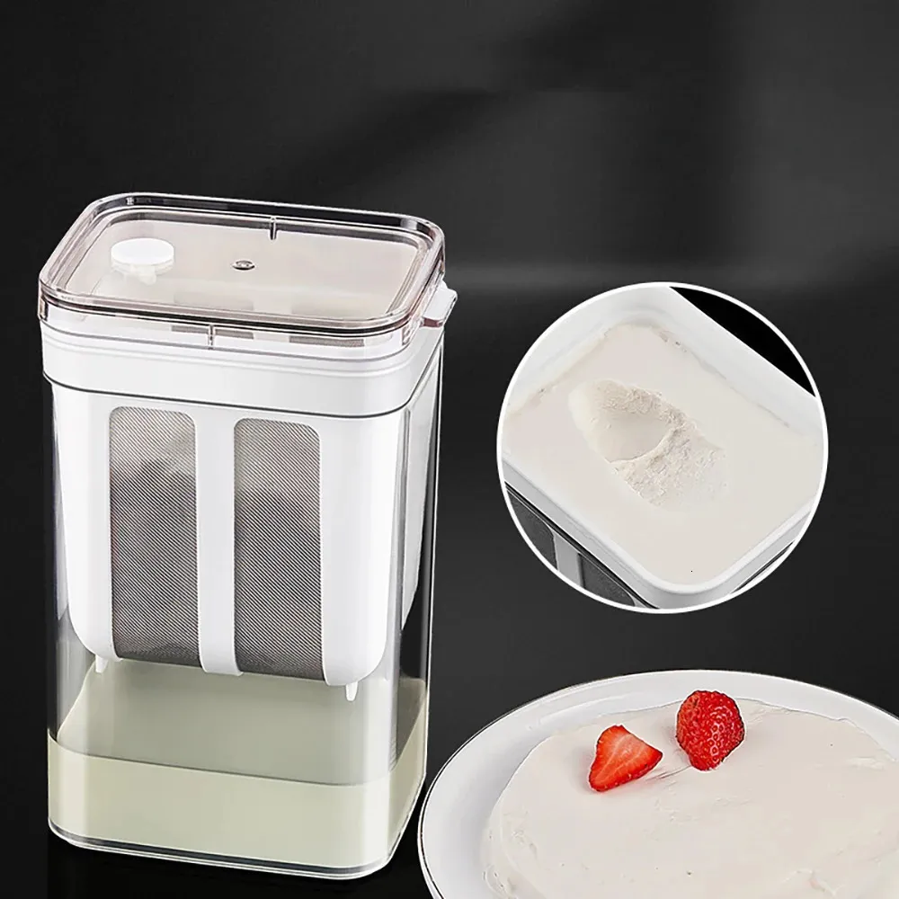 Yogurt Strainer, Round Large Capacity Efficient Yogurt Whey
