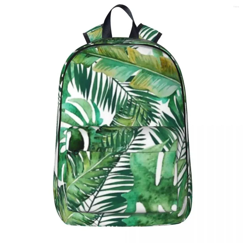 Plecak Monstera Banana Palm Leaf Boys Dziewczęta BookBag dla dzieci szkolna torba kreskówka dla dzieci plecak laptopa ramię