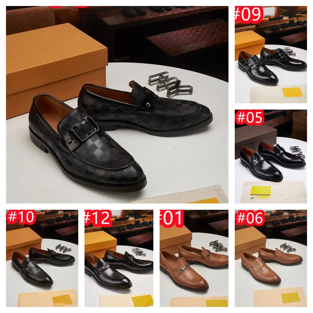 40 stijl luxe designer herenschoenen echt leer kalfsleer cap teen oxfords veterschoenen Italiaanse stijl bruiloft zakelijke formele schoen