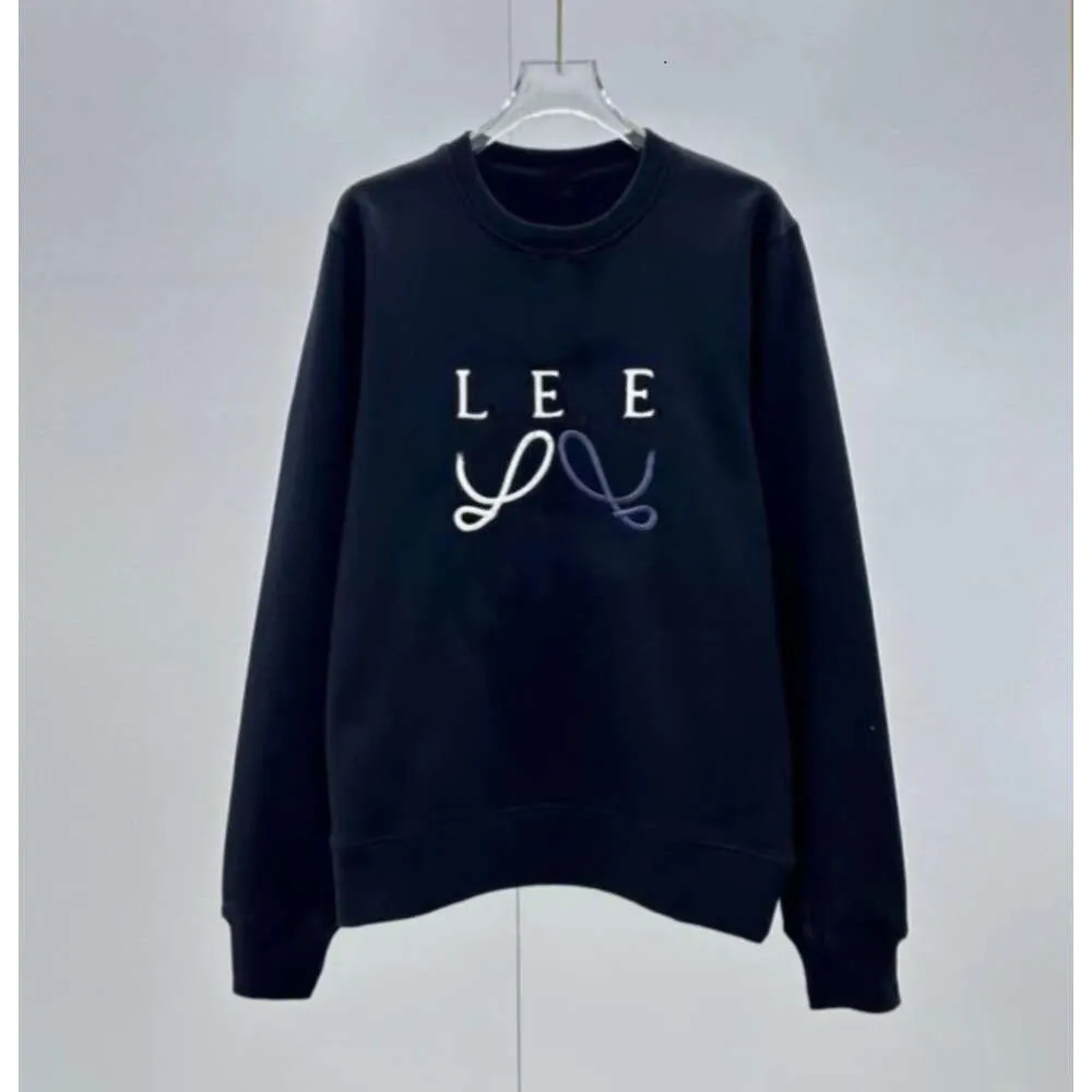 Mens Hoodies Sweatshirts Tasarımcı Loewee Erkekler Hoody Klasik Mektup Kadın Külkü Uzun Kollu Kapşonlu Jumper Boyun Kadın