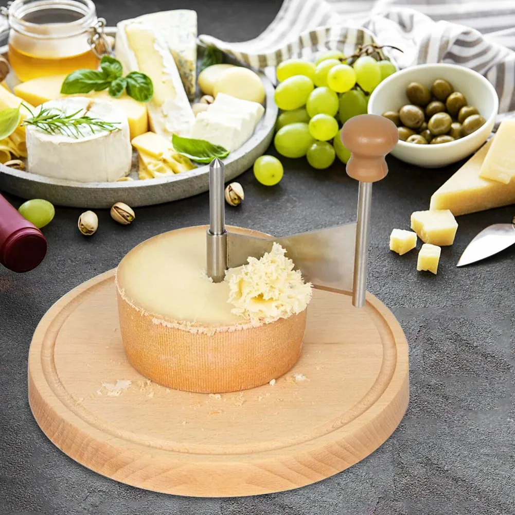 Grattugia Manuale Rotante Per Formaggio In Acciaio 304 E ABS – Multifunzione Per Formaggio Duro, Verdure E Noci, Design Ergonomico Antiscivolo, Compatta 17x6x7,3 Cm