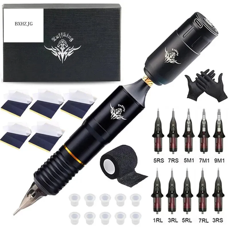 Machine à Tatouer Rotative Sans Fil – Stylo Professionnel, Neuve Sous Emballage