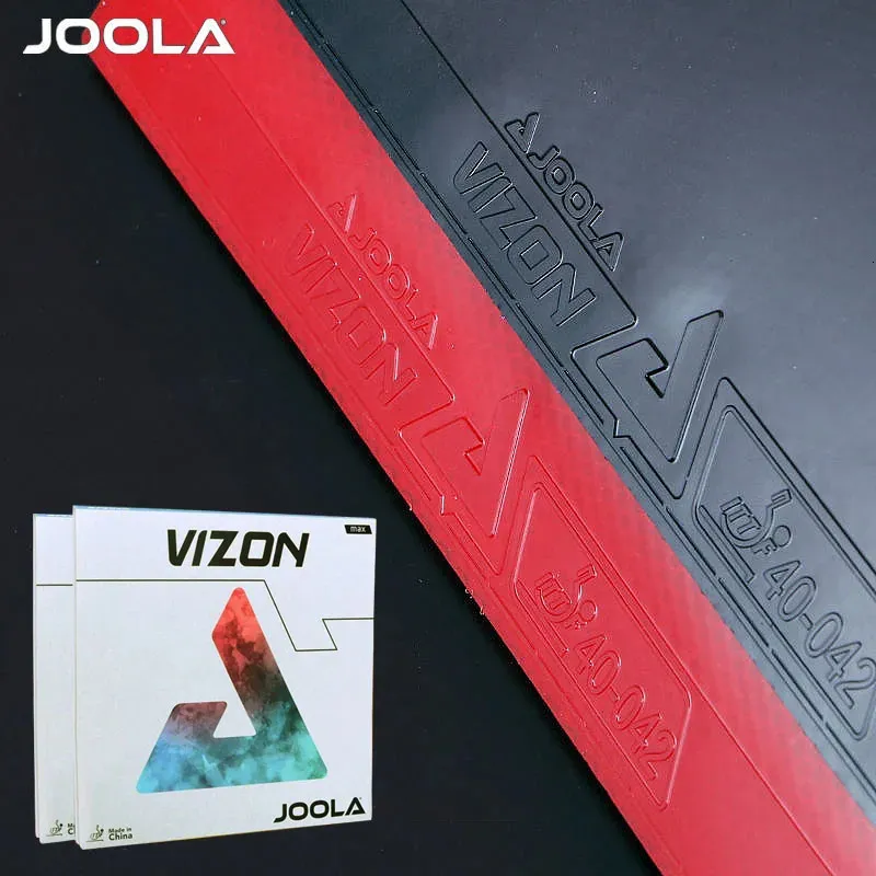 Table Tennis مجموعات Joola Vizon Table Tennis Rubber Sticky Ping Pong Rubber مع إسفنجة عالية الكثافة لسرعة التحكم 231207
