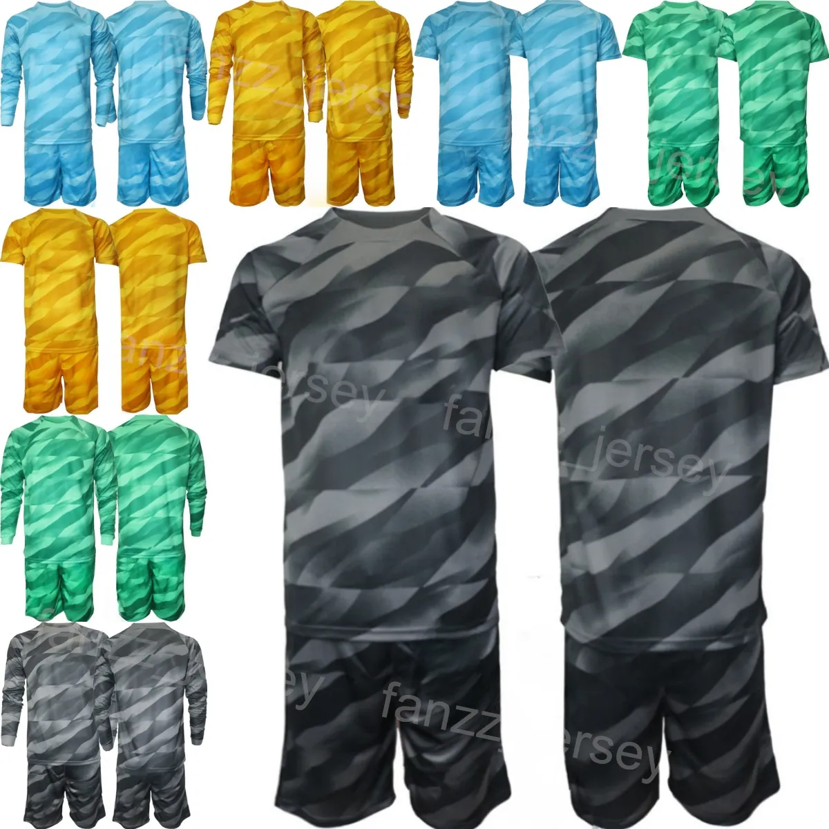 US National Soccer Team Jersey 23/24 Goalkeeper Set Mens Kids