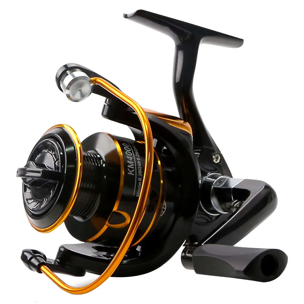 High Speed 24LB Spinner Reel: 5.2 Gear Ratio, 7000 Spins, 24LB Max Drag,  Ideal For Bass, Pike, And Many Other Applications From Letsport, $8.91