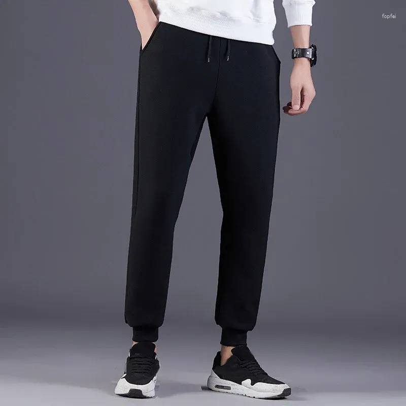 Mens Durable Loungewear With Exquisite Drawstring Thick Fleece