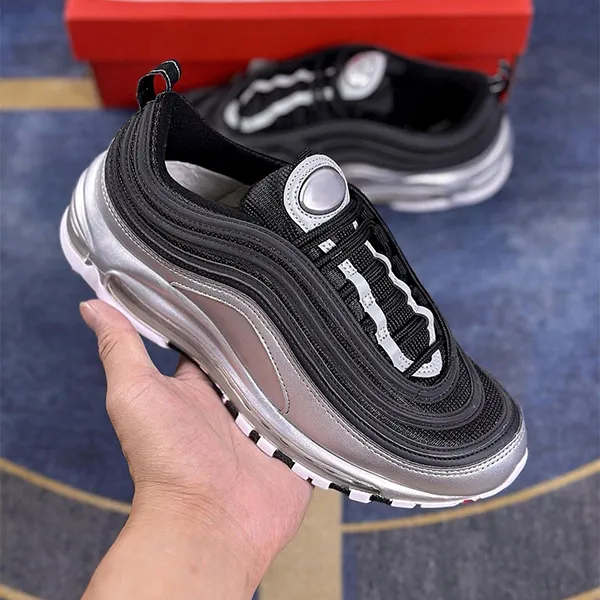 Reflective Vintage Shoes 97s Max Wolf Grey Silver Bullet Jesus