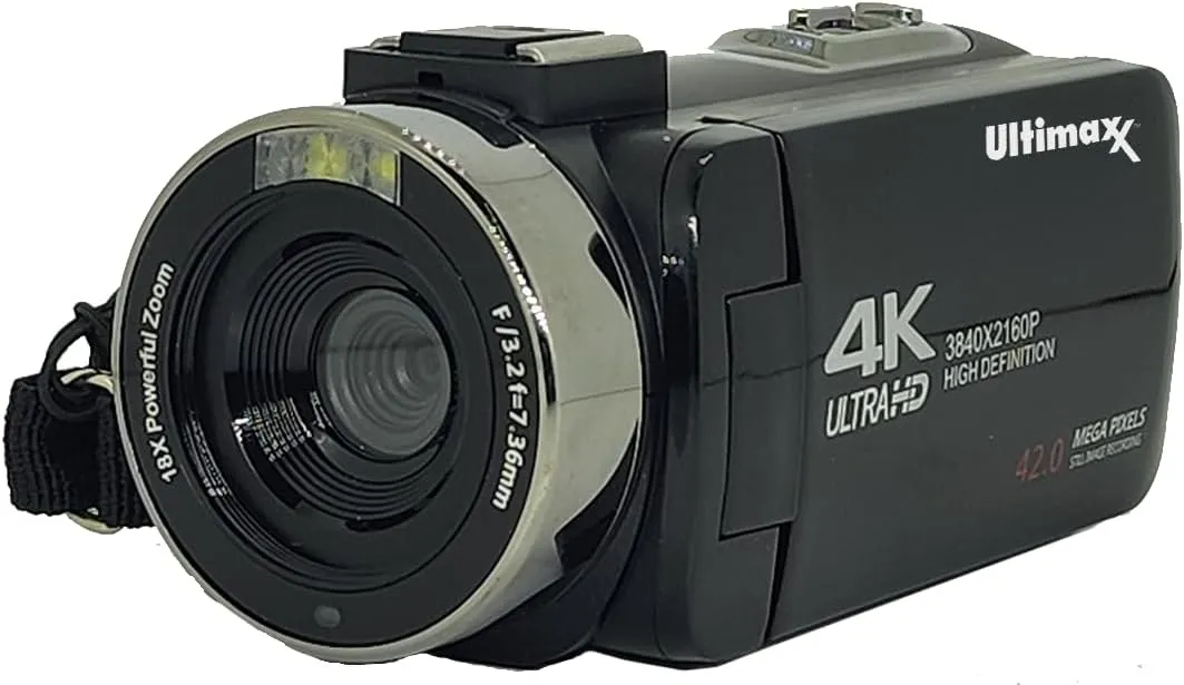 4K Camera Camcorder 42MP Video Recorder Camera Support Vlogging