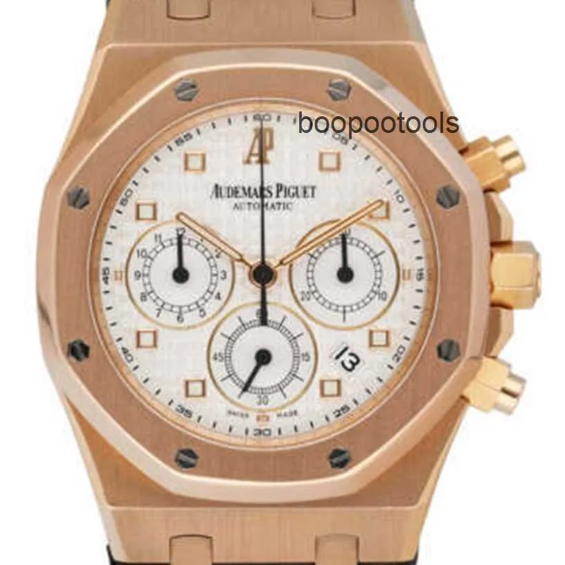 Audemar Pigu Luxury Watches Online Royal Oak Wristwatches Royal Oak 26022or 18k Rose Gold Men's Watch Case/paper 3Y16