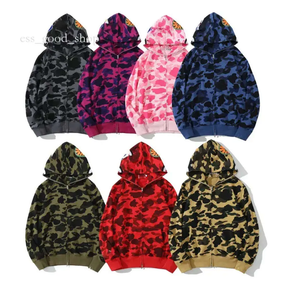 Bapes hoodie Ontwerper Heren Hoodie Volledige Hoodies Vrouw Camouflage Jas Hoody Hoody Sweatshirt Man Dames Trui Lange Mouw 605 bapes