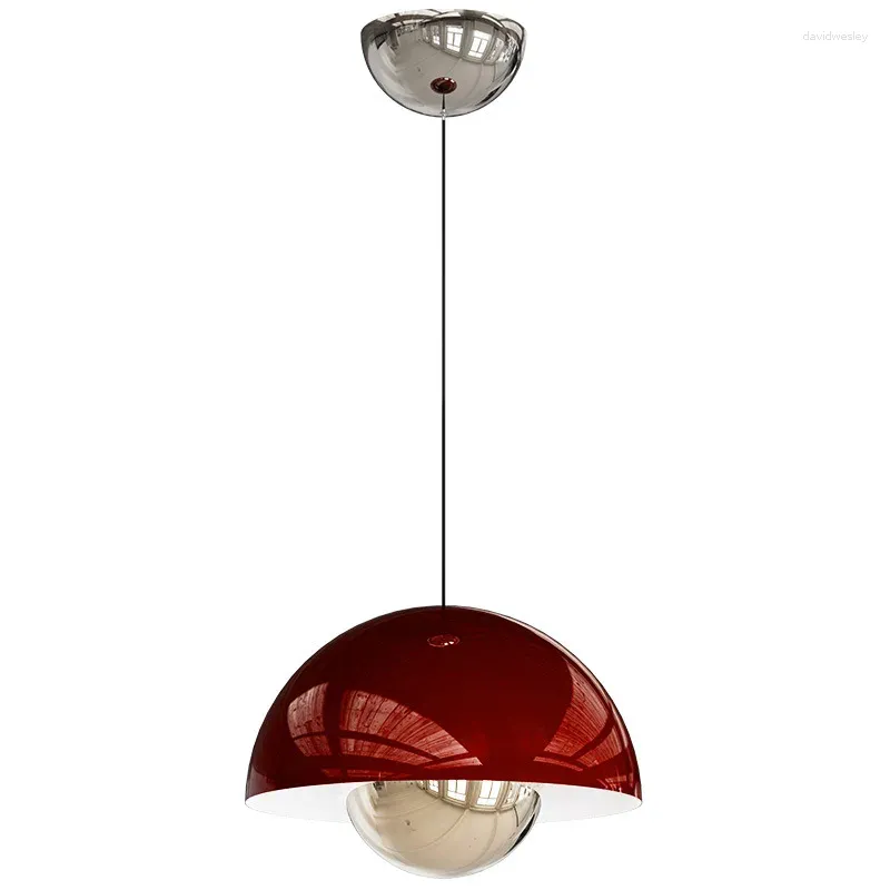 Pendellampor kul ljuskrona glas hängande lampa skugga järnburdekorativa föremål för hem luminaria de mesa ljuskronor tak